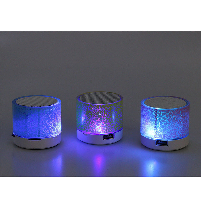 Bluetooth Speaker Mini Wireless Loudspeaker LED - IdeGas Wear