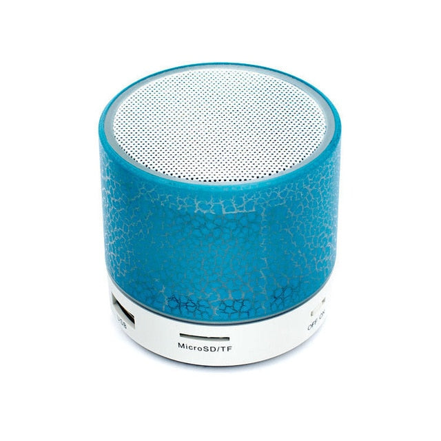Bluetooth Speaker Mini Wireless Loudspeaker LED - IdeGas Wear