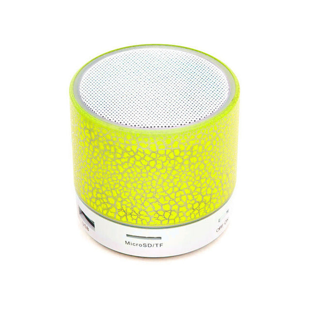 Bluetooth Speaker Mini Wireless Loudspeaker LED - IdeGas Wear