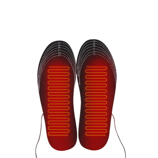 1 Pair USB Heated Shoe Foot Warming Pad - IdeGas Wear