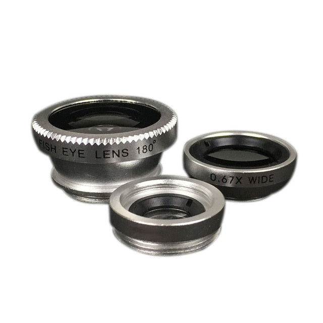 3 in 1 Universal Mobile Phone Lens - IdeGas Wear