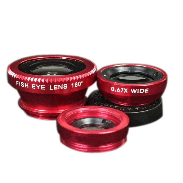 3 in 1 Universal Mobile Phone Lens - IdeGas Wear