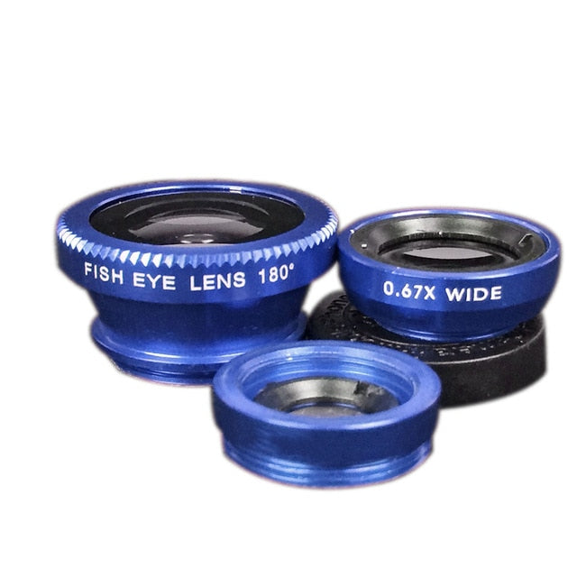 3 in 1 Universal Mobile Phone Lens - IdeGas Wear